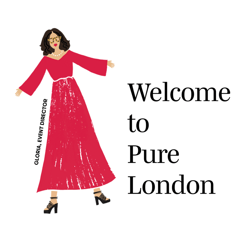 Pure London Sticker