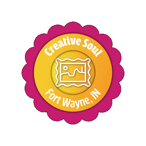 Art Museum Badge Sticker by Visit Fort Wayne