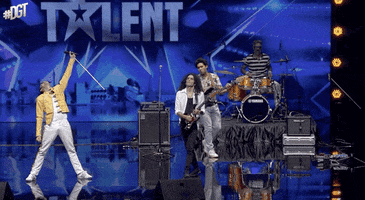 Rock And Roll GIF by Dominicana's Got Talent
