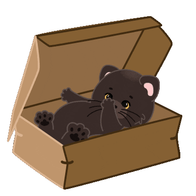 Box Goodbye Sticker