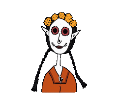 In Love Halloween Sticker by LOCK CHUCK COFFEE