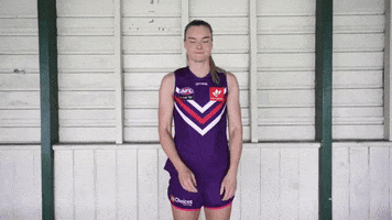 No Deal Miller GIF by Fremantle Dockers