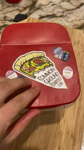 Food Stickers GIF by Common Ground Compost