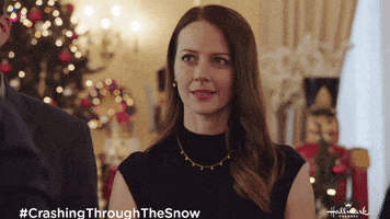 Amy Acker Smiling GIF by Hallmark Channel