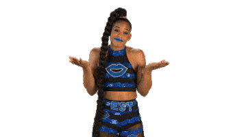 Bianca Belair Reaction Sticker by WWE