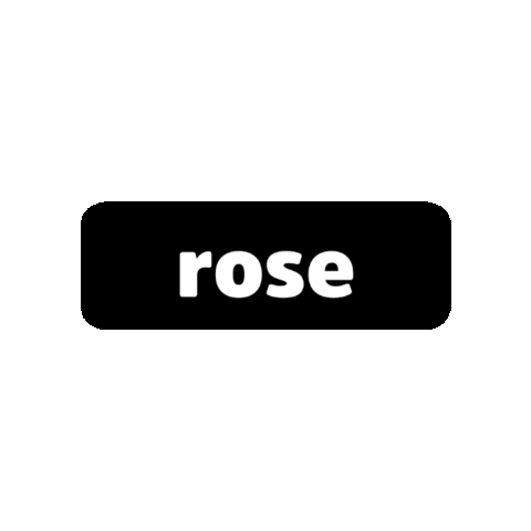 Rose Sticker by Tread Tabata Bend