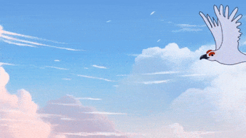 Bird Flying GIF