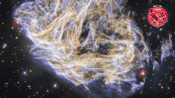 Ghost Explosion GIF by ESA/Hubble Space Telescope