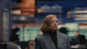 Nervous Sarah Snook GIF by SuccessionHBO