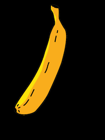 Banana Gif By Sticker