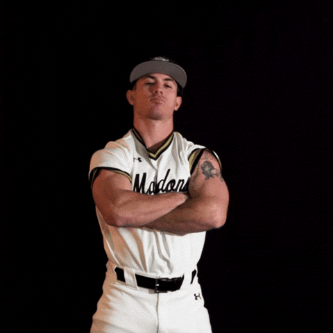 Baseball Smile GIF by Purdue Fort Wayne Athletics