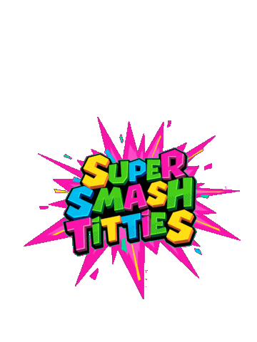 Super Smash Titties Sticker