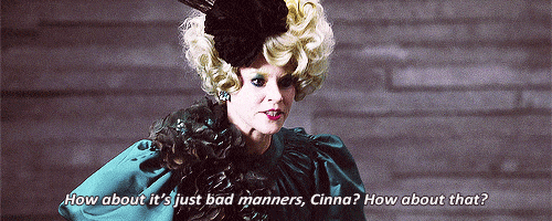 elizabeth banks bb ily GIF by The Hunger Games