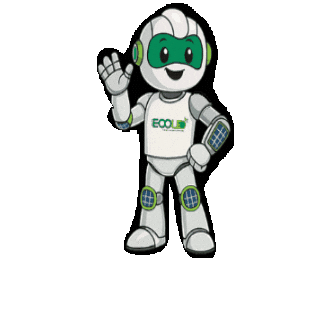 Robot Esp Sticker by Ecoled