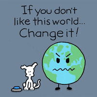 Change The World Love GIF by Chippy the Dog