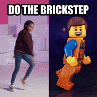 lego movie dance GIF by LEGO