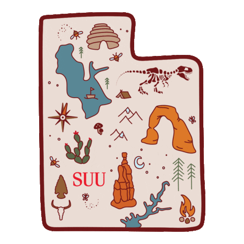Salt Lake College Sticker by Southern Utah University