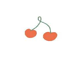Cherry Cherries Sticker