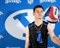 Sport Volleyball GIF by BYU Cougars