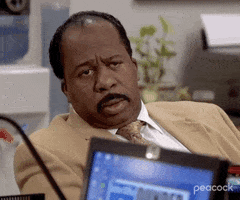 Confused Season 7 GIF by The Office