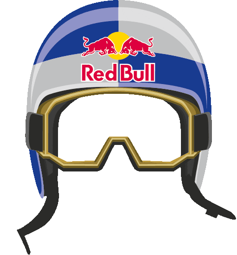ski red bull helmet