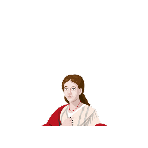 Saints Pauline Sticker by The Pontifical Mission Societies in the US
