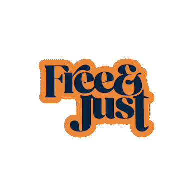 Free & Just Sticker