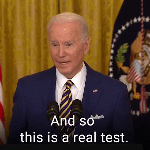 Joe Biden Test GIF by The Democrats by TheDemocrats