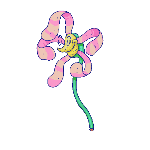 Dance Flower Sticker by Sebastian Coolidge