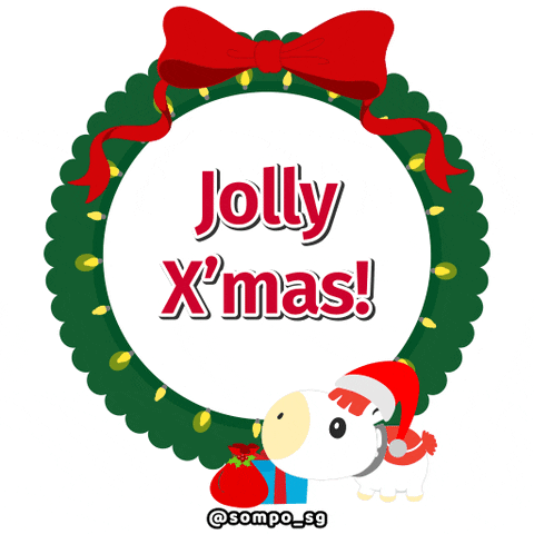 Merry Christmas GIF by Sompo Singapore