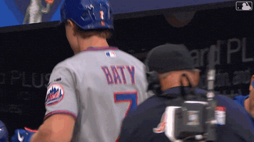 High Five Home Run GIF by New York Mets