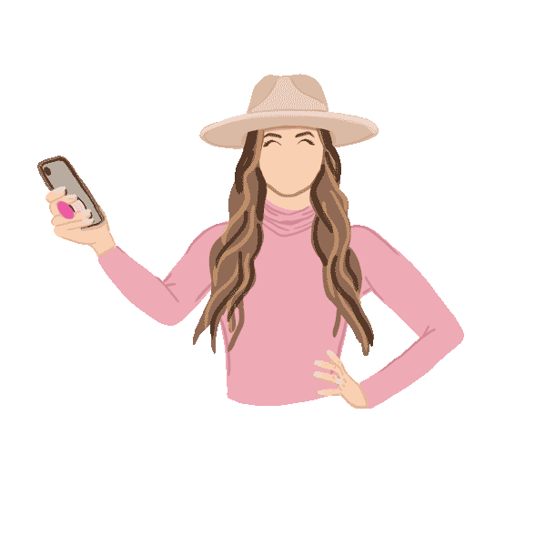 She Is Social Sticker