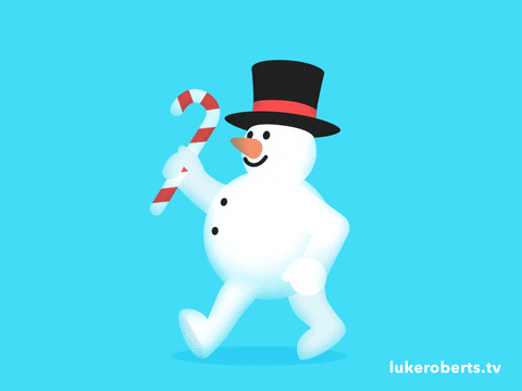 snowman animated gif