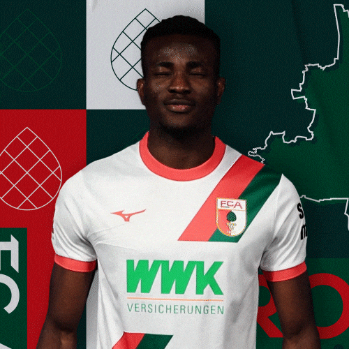 Bundesliga Nigeria GIF by FC Augsburg 1907