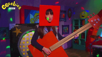 Rock Out GIF by CBeebies HQ