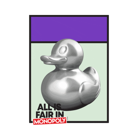 Duck Sticker by Monopoly