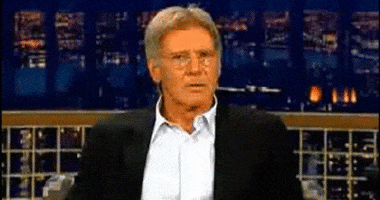 Angry Harrison Ford GIF