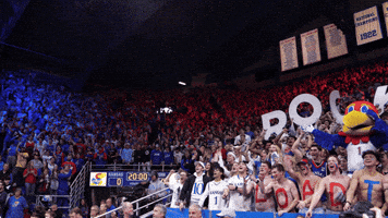 Kansas Basketball Allen GIF by Kansas Athletics