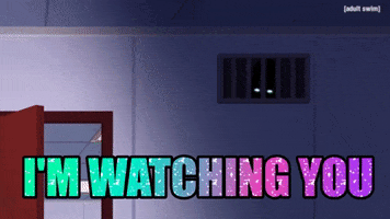 Scared I See You GIF by Adult Swim