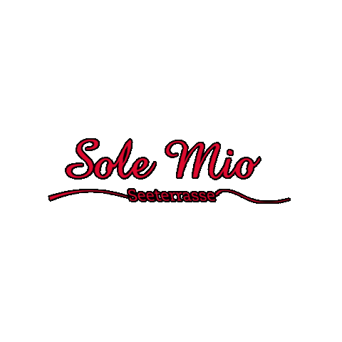 SoleMioSeeterrasse Sticker