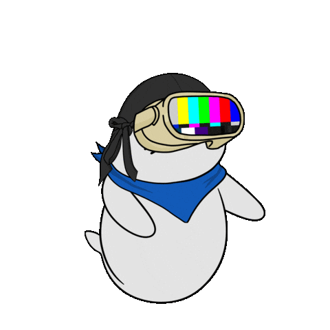 Virtual Reality Dancing Sticker by Sappy Seals Community