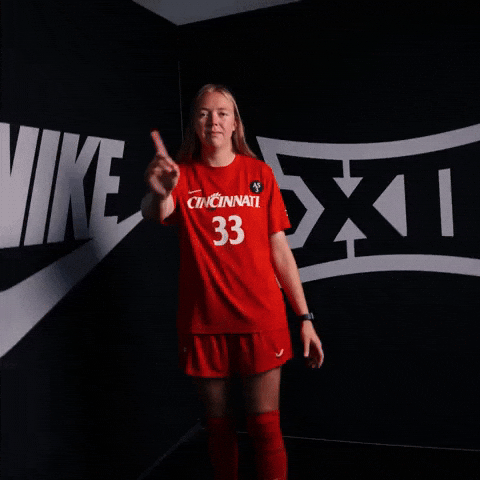 Uc College Soccer GIF by Cincinnati Bearcats