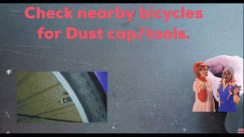 Check Nearby Bicycles For Dust Captools GIF