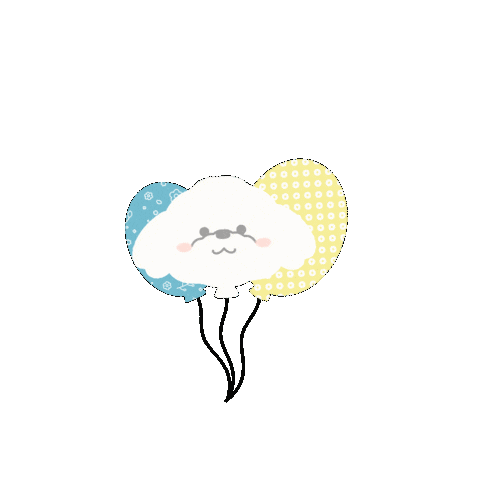 Dog Balloon Sticker