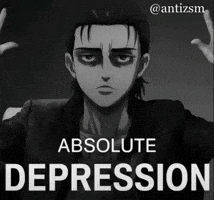 Attack On Titan Depression GIF