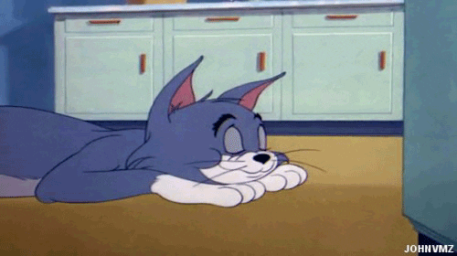 Giphy - tom and jerry waiting GIF
