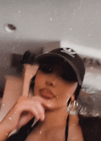 Pretty Girl Wearing A Hat GIF by BASSBABE