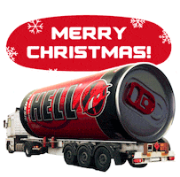 Merry Christmas Sticker by HELL ENERGY
