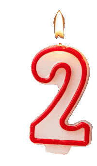 Number 2 Birthday Sticker By What To Expect For Ios Android Giphy