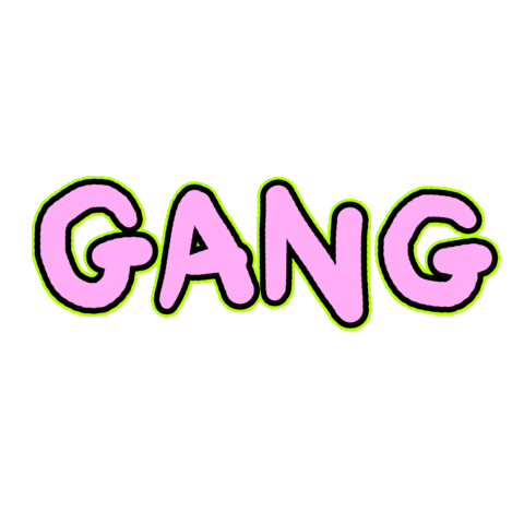 Lettering Gang Sticker by SrFactory